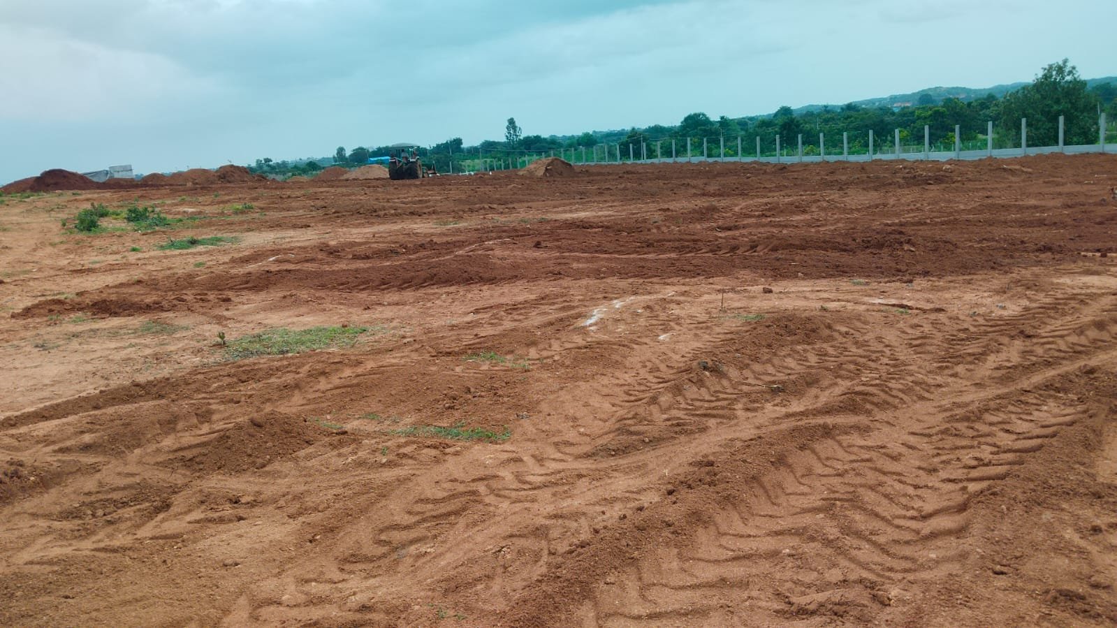 Viraaditya Meadows — site grading