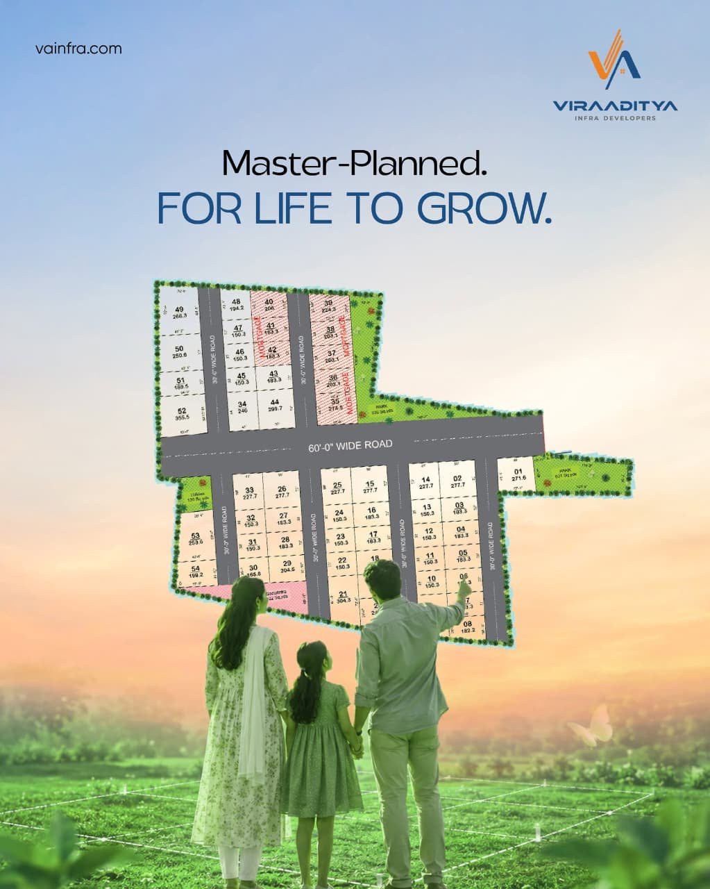 Nandigama Elite — master-planned layout blueprint